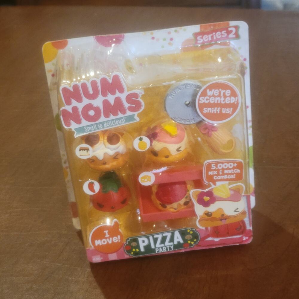 Num Noms Starter Pack Series 2 Scented Pizza Party Toys New Sealed